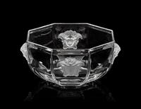 A Group of Versace Medusa Lumiere Glass Articles