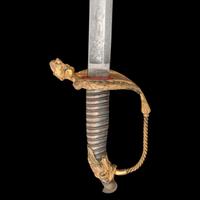 Tiffany & Co. Greco-Roman Bust Hilt Presentation Sword of Capt. A.A. Donalds - 2nd Fire Zouaves - Mortally Wounded at Bristoe Station