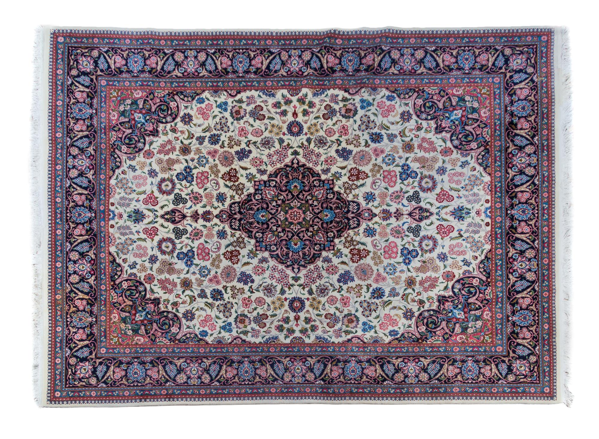 A Pakistani Wool Rug 11 feet 11 inches x 9 feet 9 inches. — SECOND HALF 20TH CENTURY