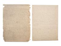 [CIVIL WAR]. 24pp speech written post-war by 2nd NY State Militia veteran, regarding Antietam.