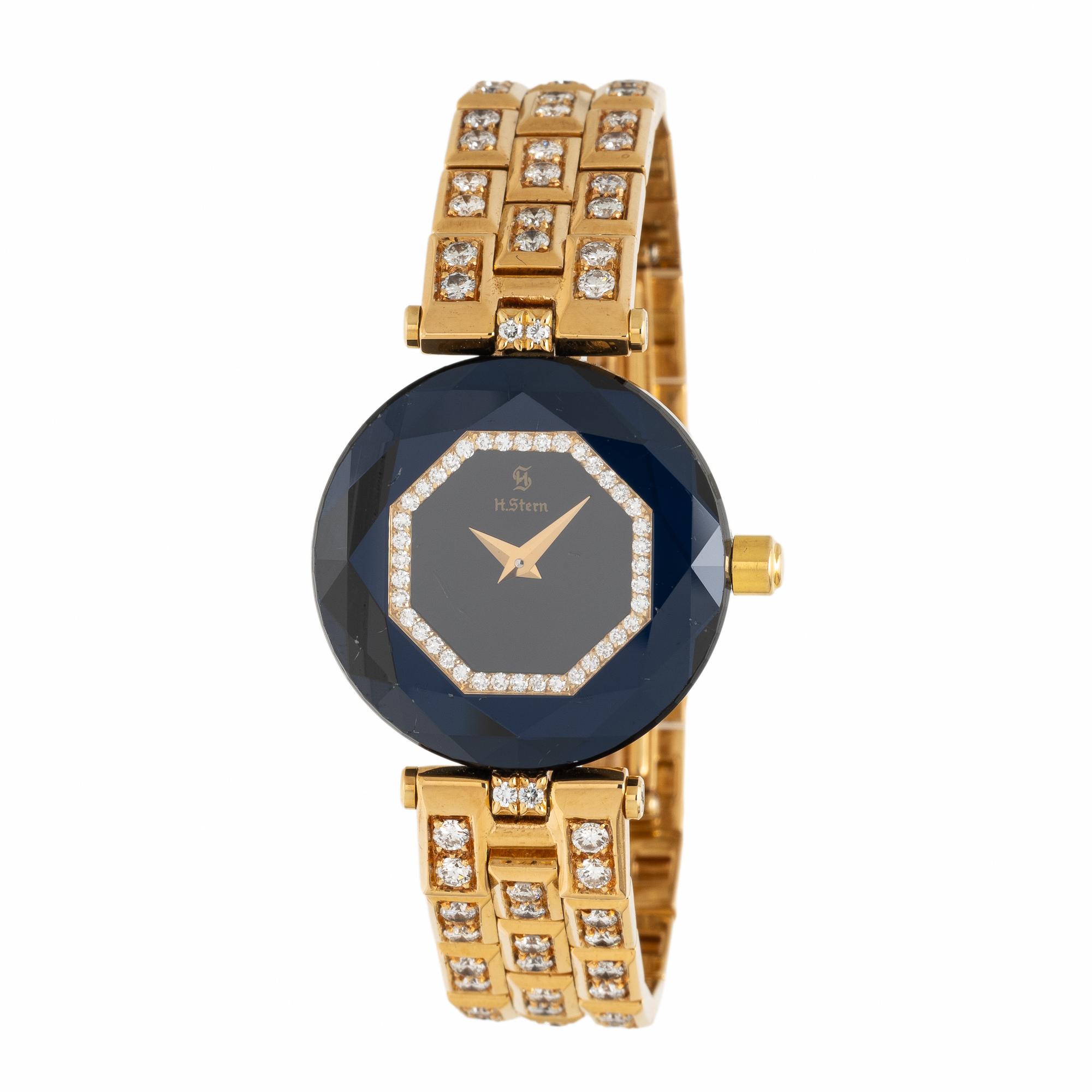 H. Stern, 'ZF Manaus', Diamond and 18K Yellow Gold Watch