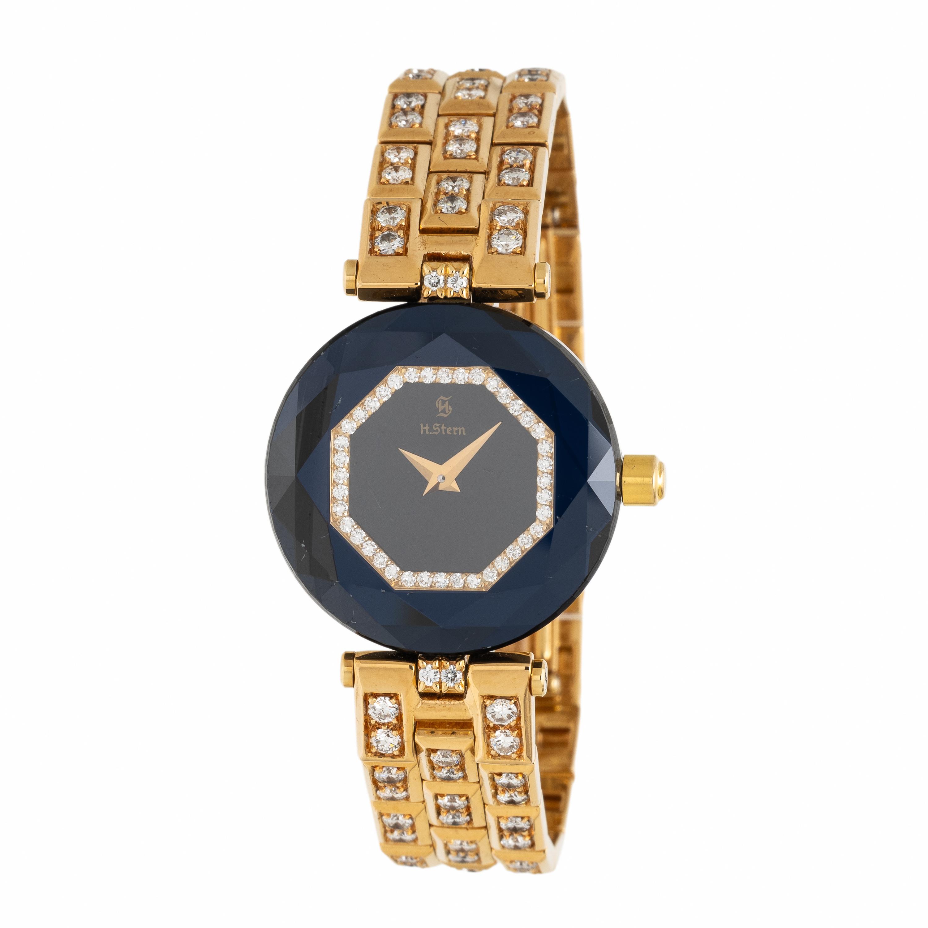 H. Stern, 'ZF Manaus', Diamond and 18K Yellow Gold Watch