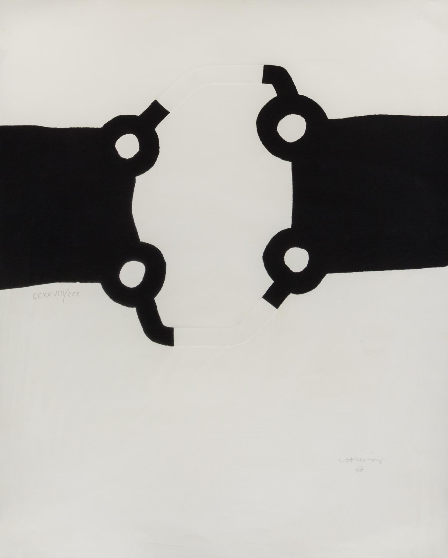 Eduardo Chillida, (Spanish, 1924-2002), Competition and Harmony, 1988 (from the Official Arts Portfolio of the XXIVth Olympiad, Seoul,