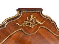A Louis XV Style Gilt Bronze Mounted Kingwood Bed Frame