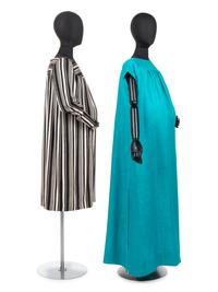 Two Givenchy Haute Couture Maternity Dresses, c.1984