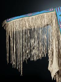 Assiniboine Beaded Hide Shirt