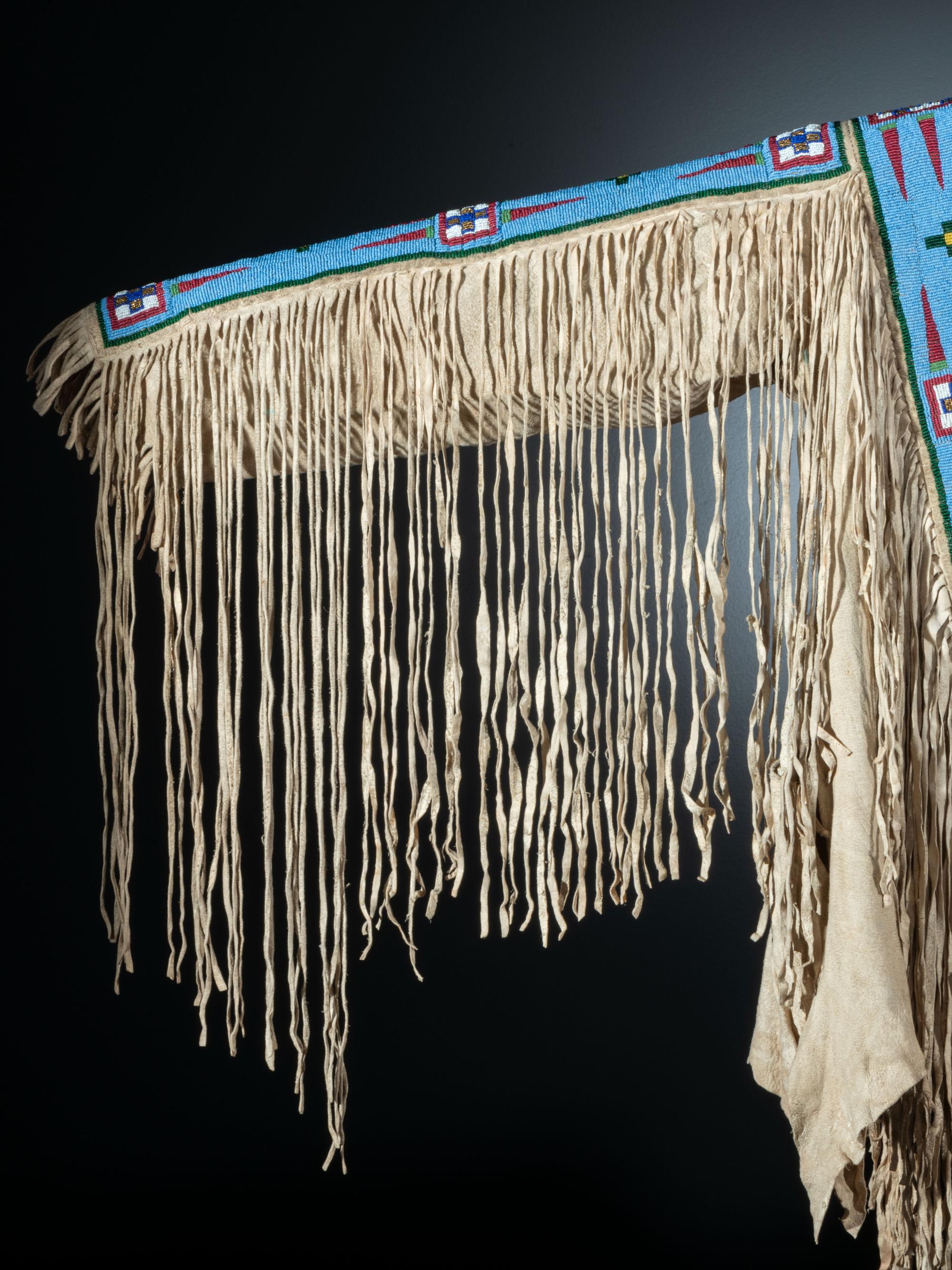 Assiniboine Beaded Hide Shirt
