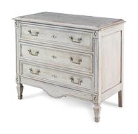 A Louis XVI Style Painted Chest of Drawers