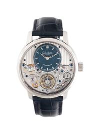 GLASHÜTTE, PLATINUM 'SENATOR CHRONOMETER TOURBILLON' WATCH