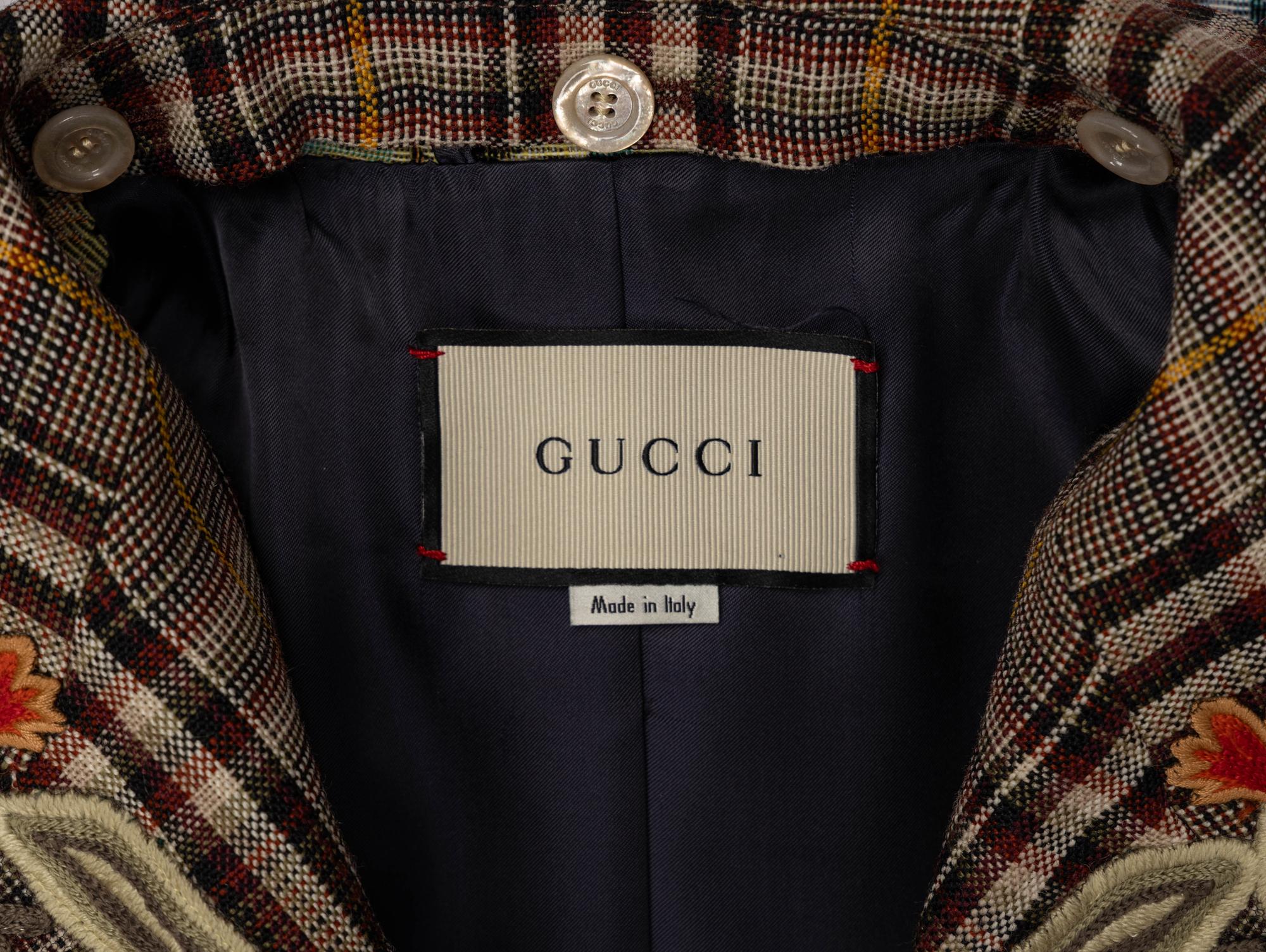 Gucci, Floral Jacquard Jacket