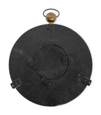 A French Tole Peinte Wall Clock
