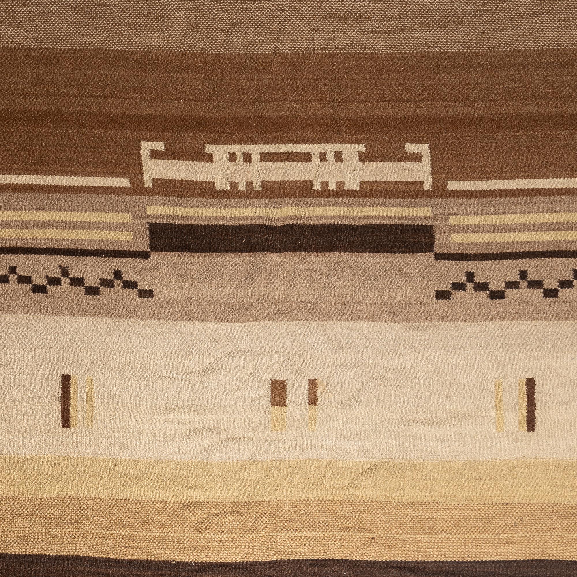 Flatweave Rug, c. 1930 Finland