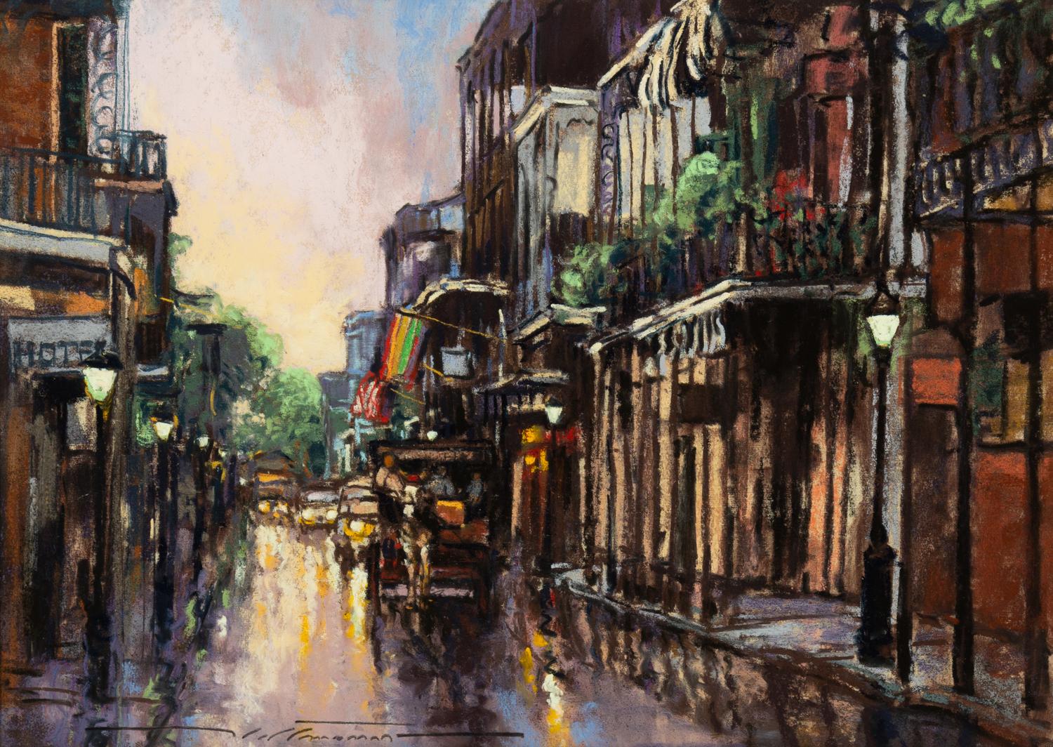Evening Reflections on Royal Street