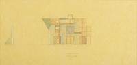 Group of 8 Architectural Drawings from The Crooks' House, 1976