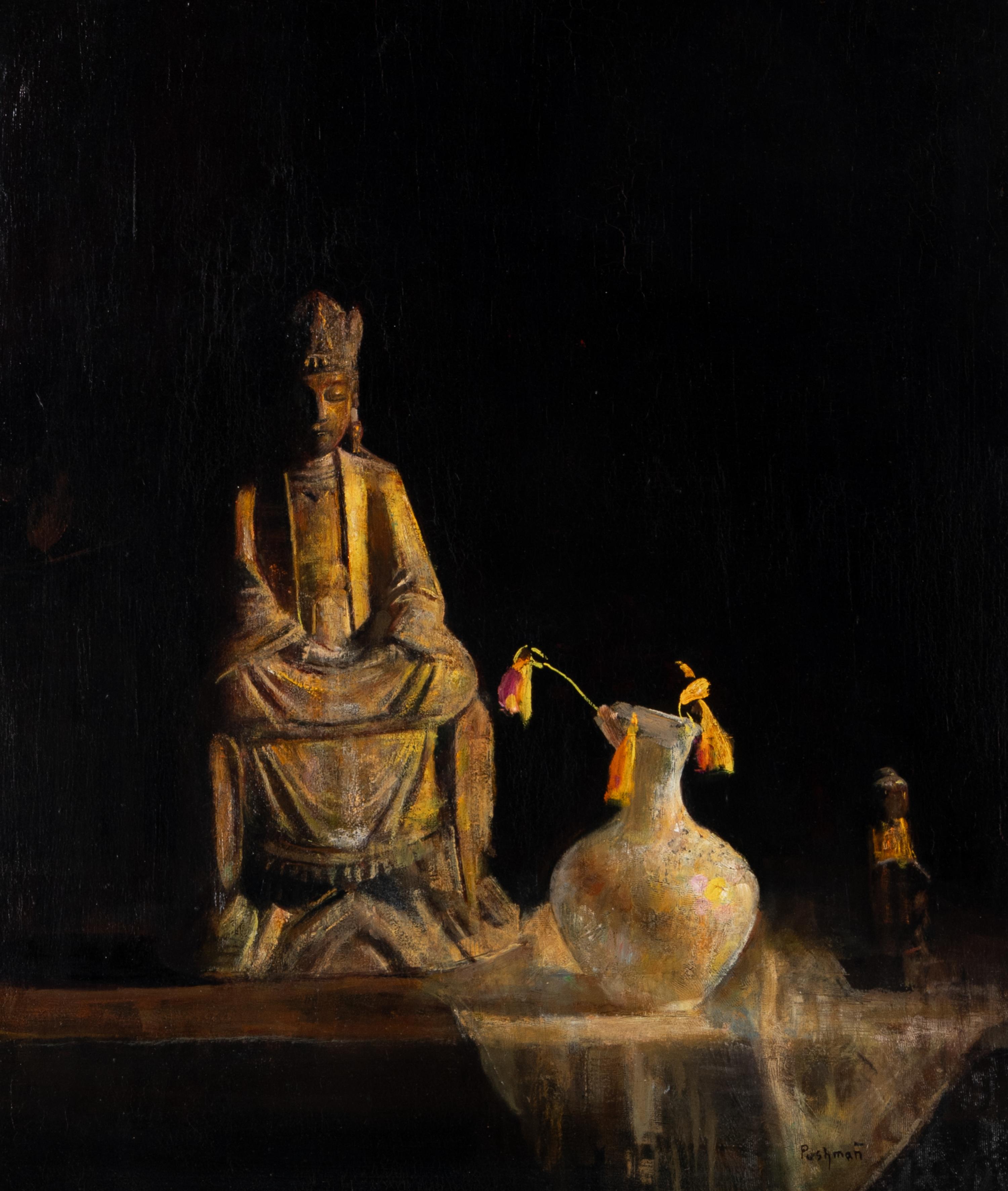 Hovsep Pushman (American, 1877-1966) — My Golden Yesterdays, #594 , c. 1960