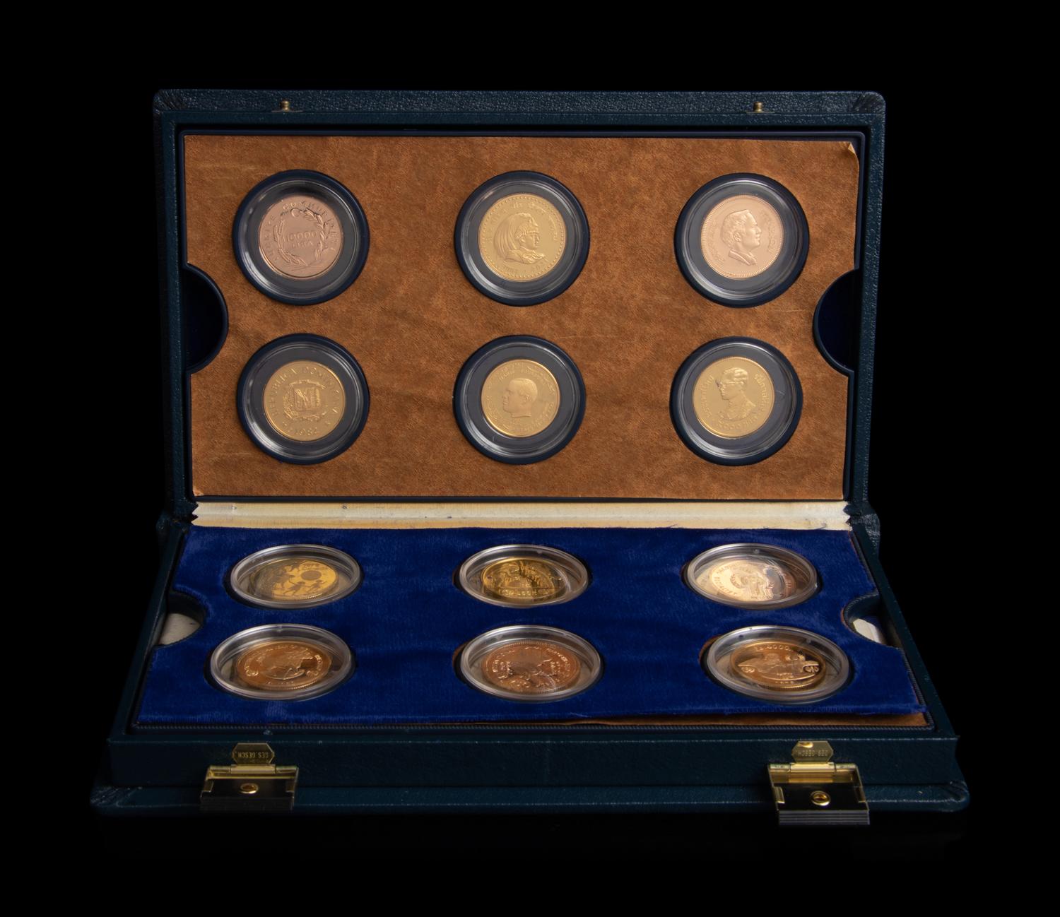 [INTERNATIONAL] Twelve Commemorative UNICEF: International Year of the Child Gold Proof Coins