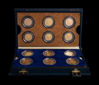 [INTERNATIONAL] Twelve Commemorative UNICEF: International Year of the Child Gold Proof Coins