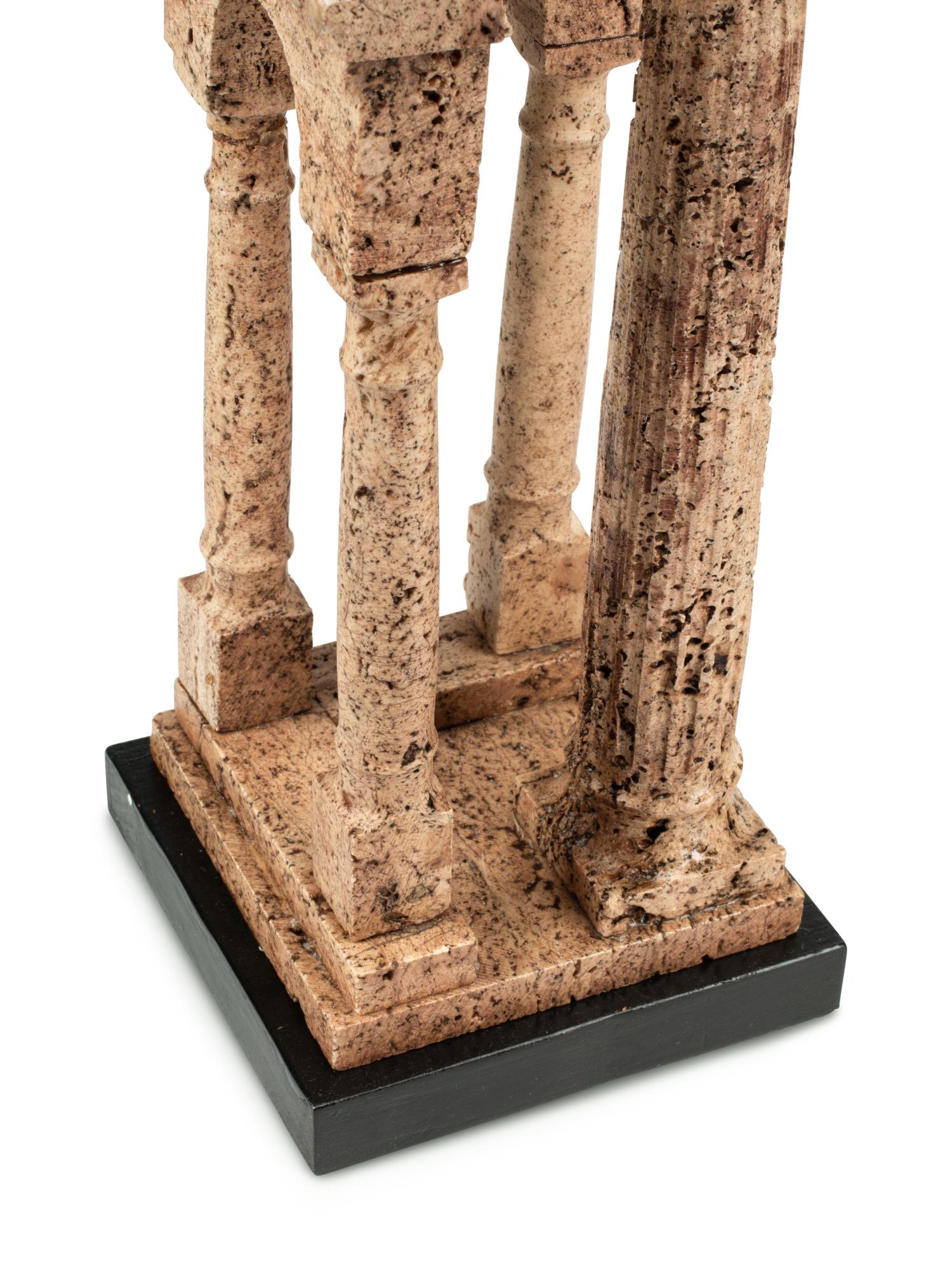 A Set of Four Grand Tour Style Composition Models of Ruins