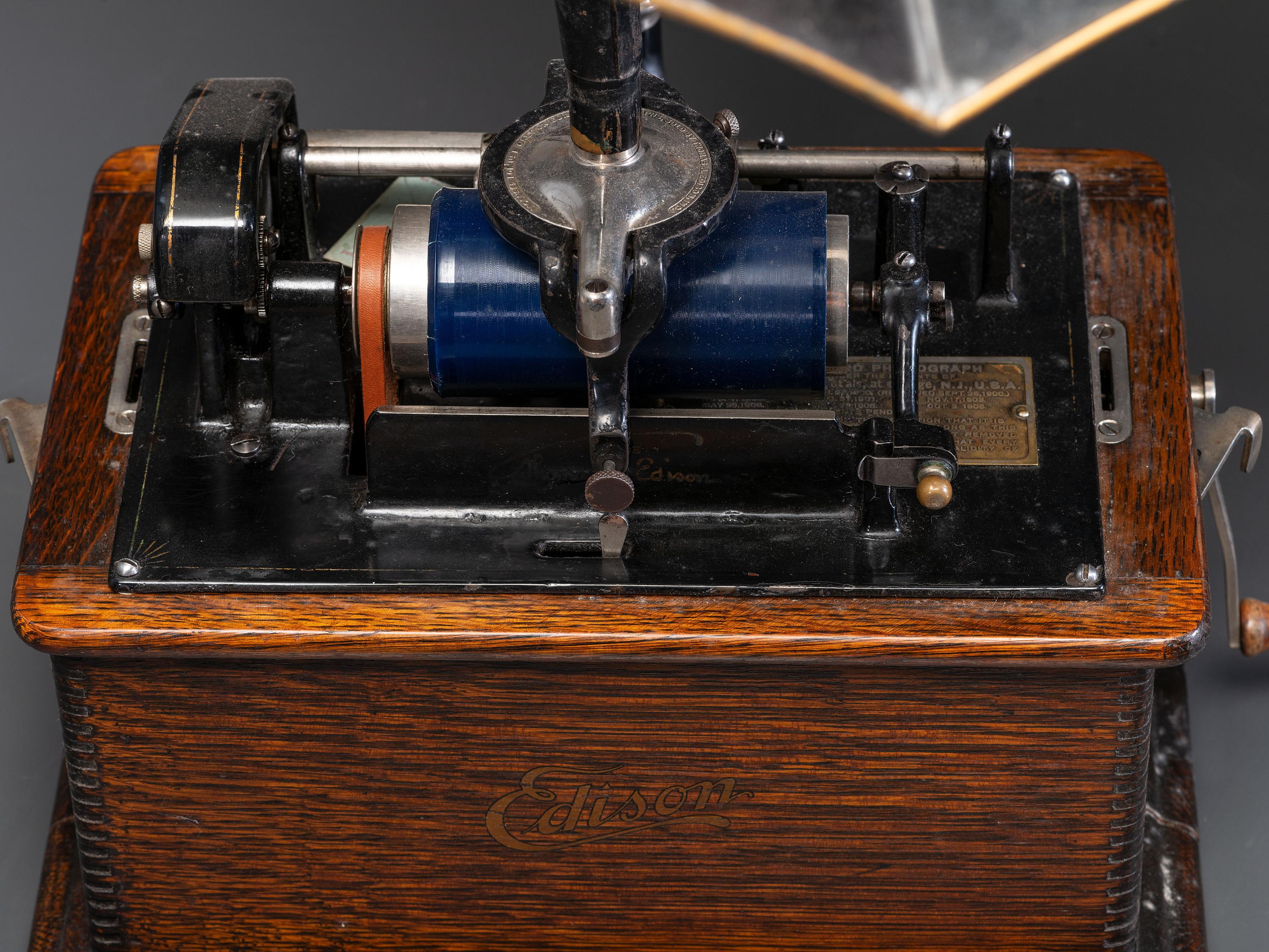 An Edison Standard Phonograph