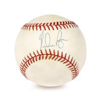 A Nolan Ryan Signed Autograph Baseball (Beckett Authentication Services BAS Certified),