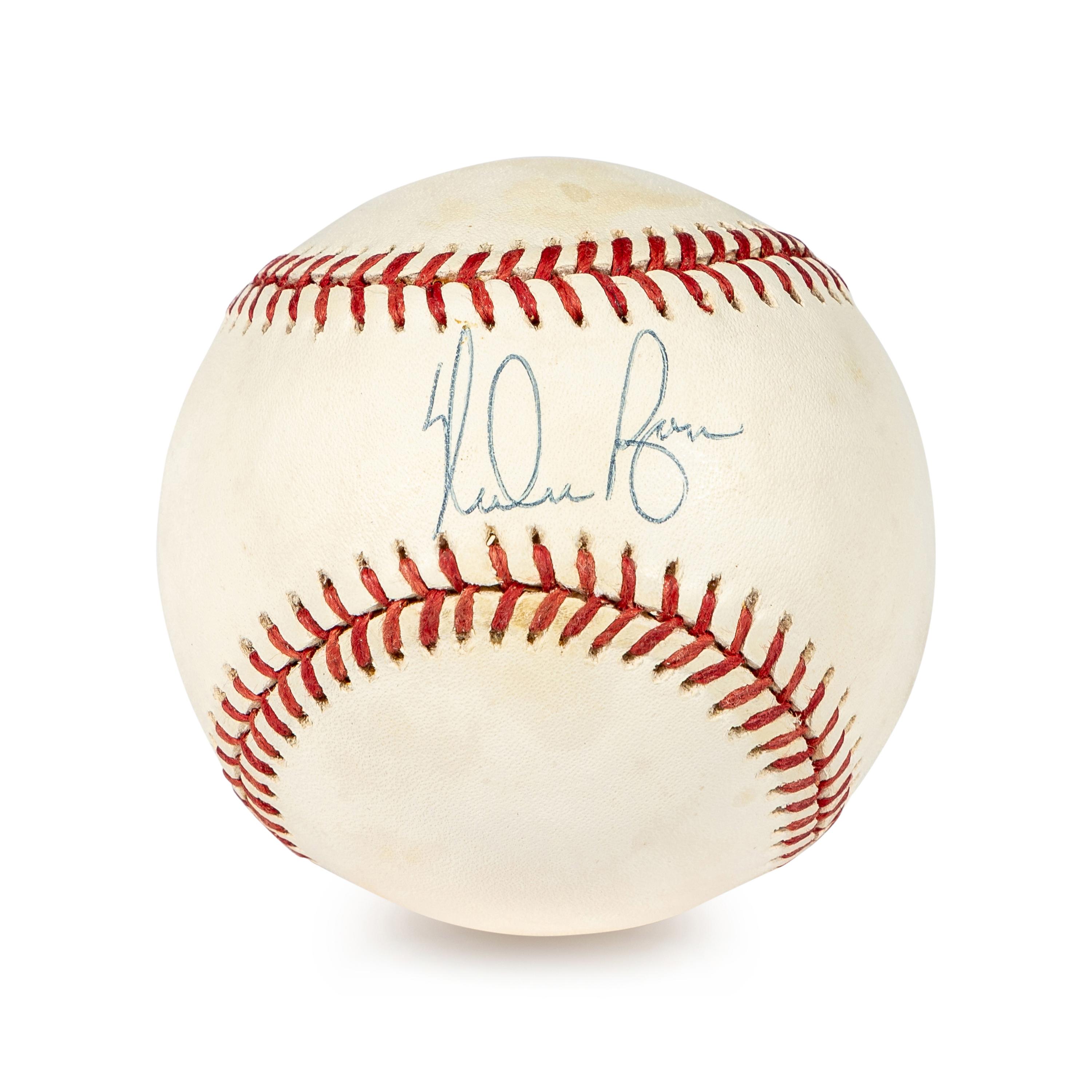 A Nolan Ryan Signed Autograph Baseball (Beckett Authentication Services BAS Certified),
