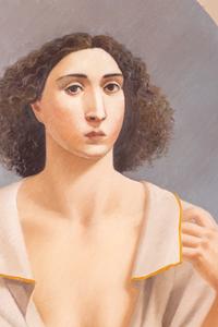 Woman with Letter