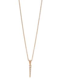 YELLOW GOLD AND DIAMOND PENDANT/NECKLACE