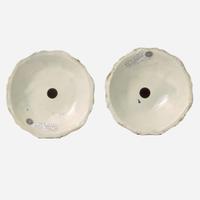 A Pair of Wedgwood Queensware Candlesticks UK, circa 1778