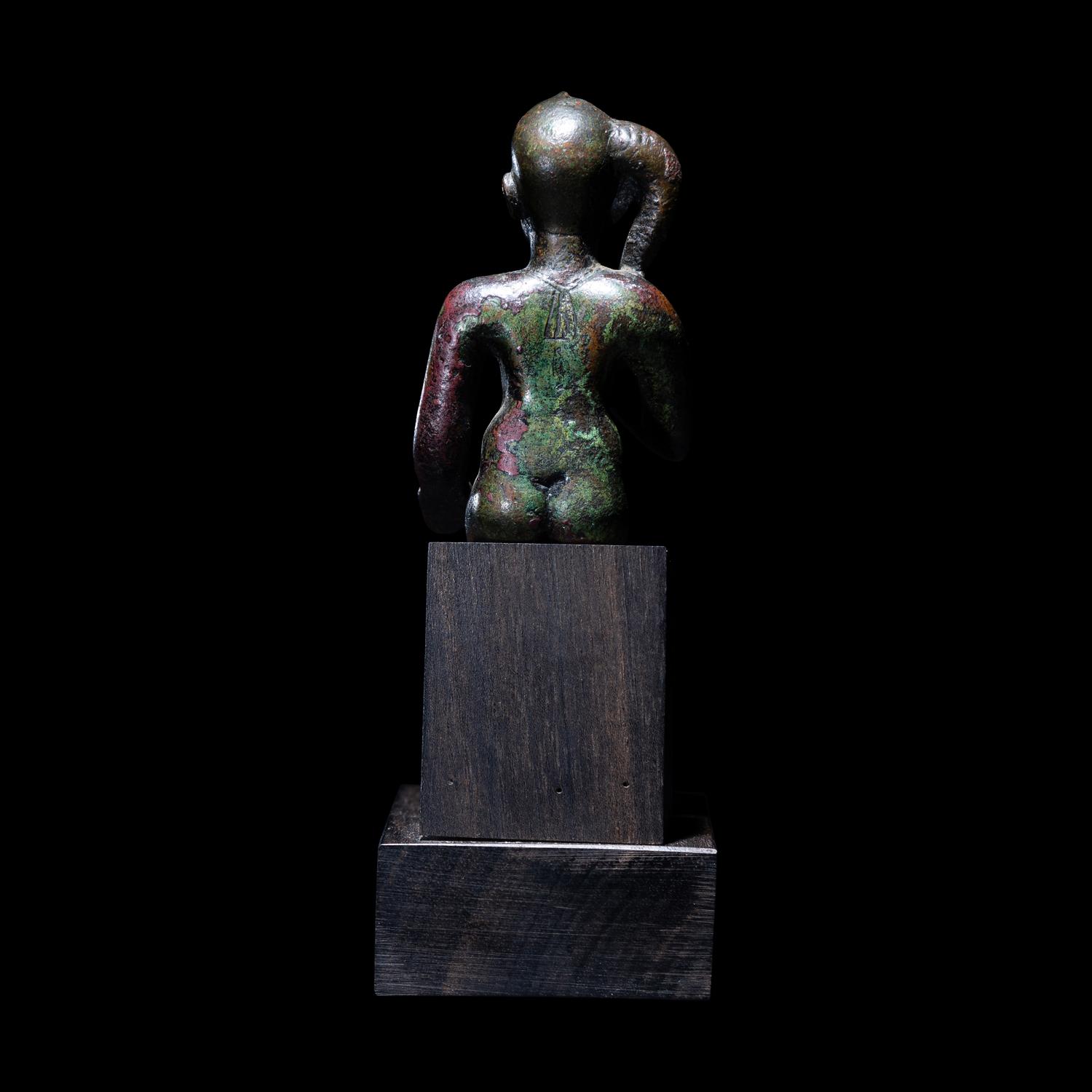 An Egyptian Bronze Harpocrates