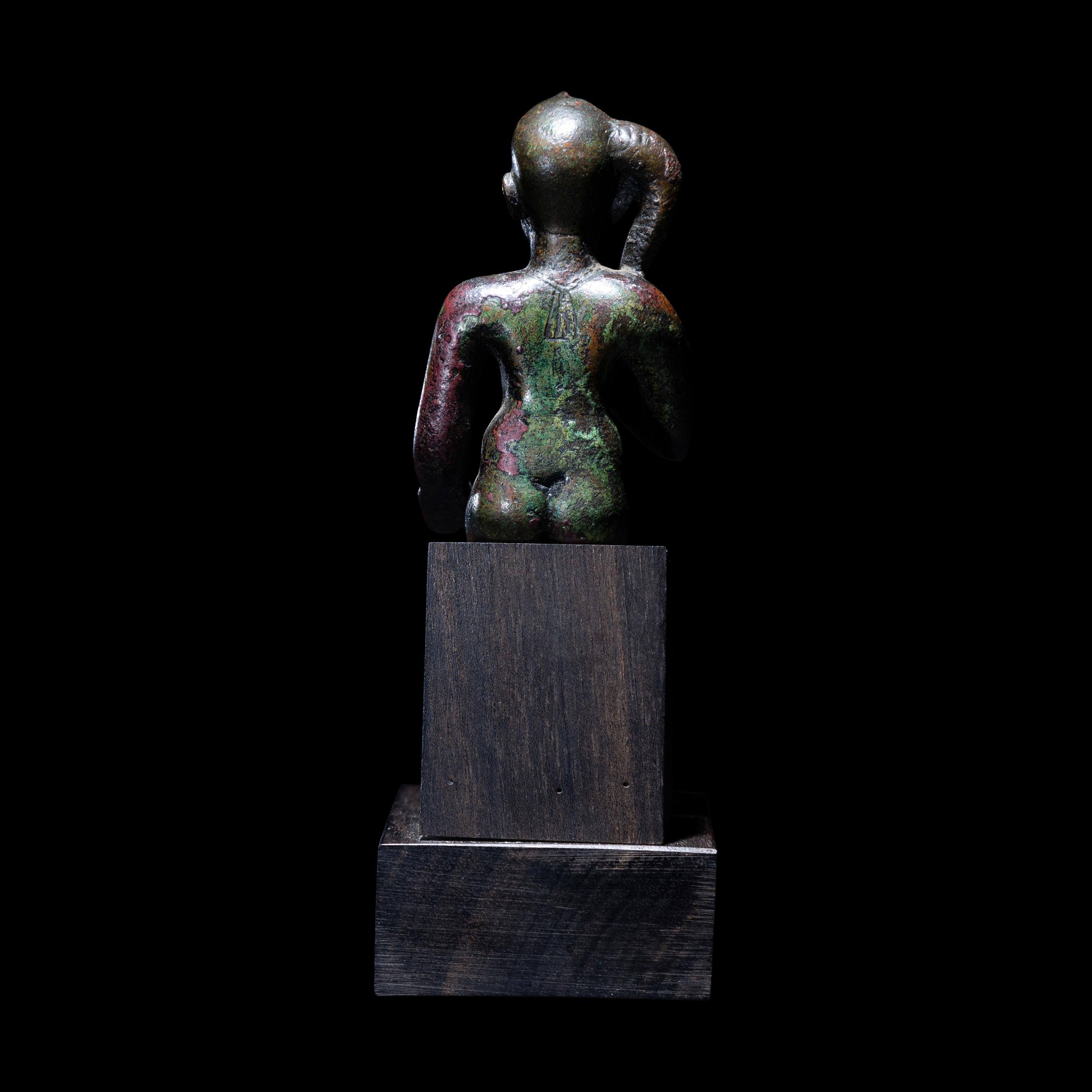 An Egyptian Bronze Harpocrates