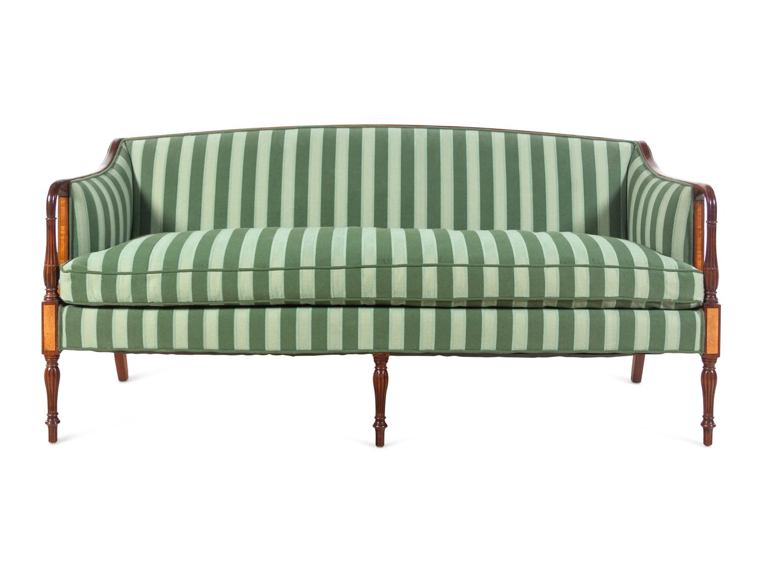 A Federal Style Mahogany Sofa
