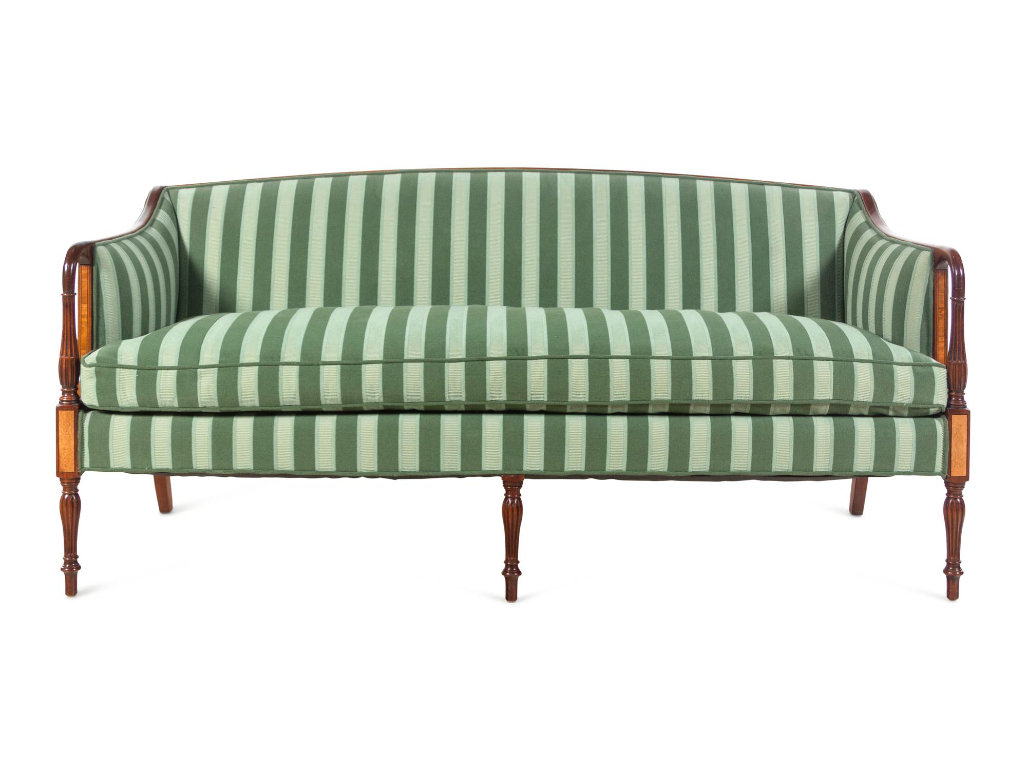 A Federal Style Mahogany Sofa