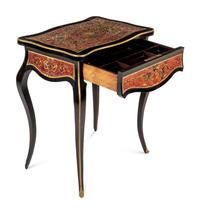 A Napoleon III Style Boulle Marquetry Table