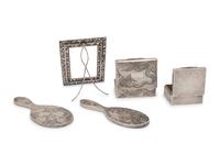 Five Chinese Export Silver Articles