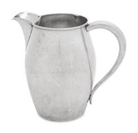 An American Silver Pitcher