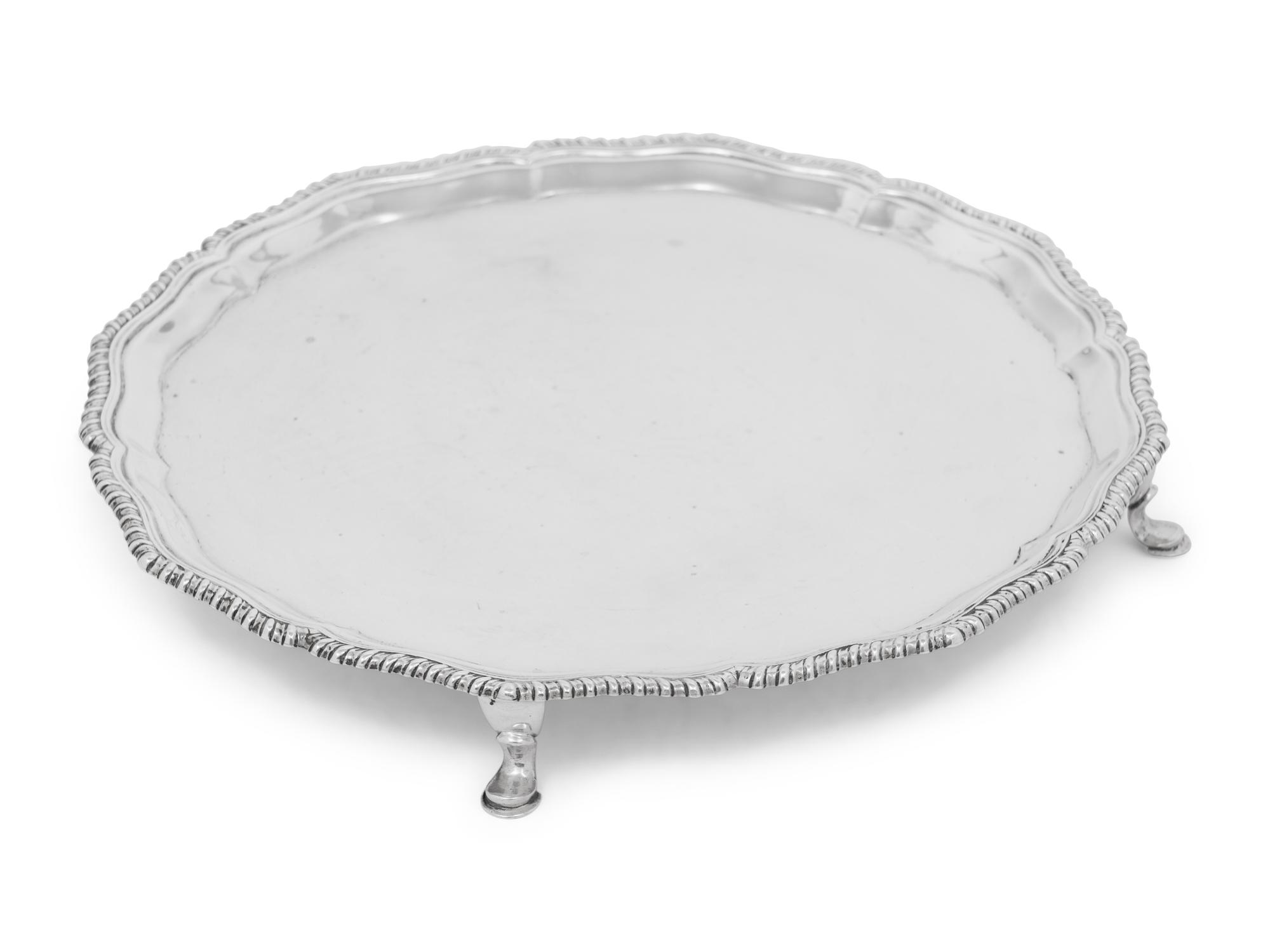 An Edward VII Silver Salver