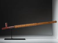 Western Great Lakes Puzzle Stem, with Inlaid Catlinite Bowl