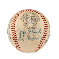 A 1952 San Antonio Missions Team Signed Autograph Baseball