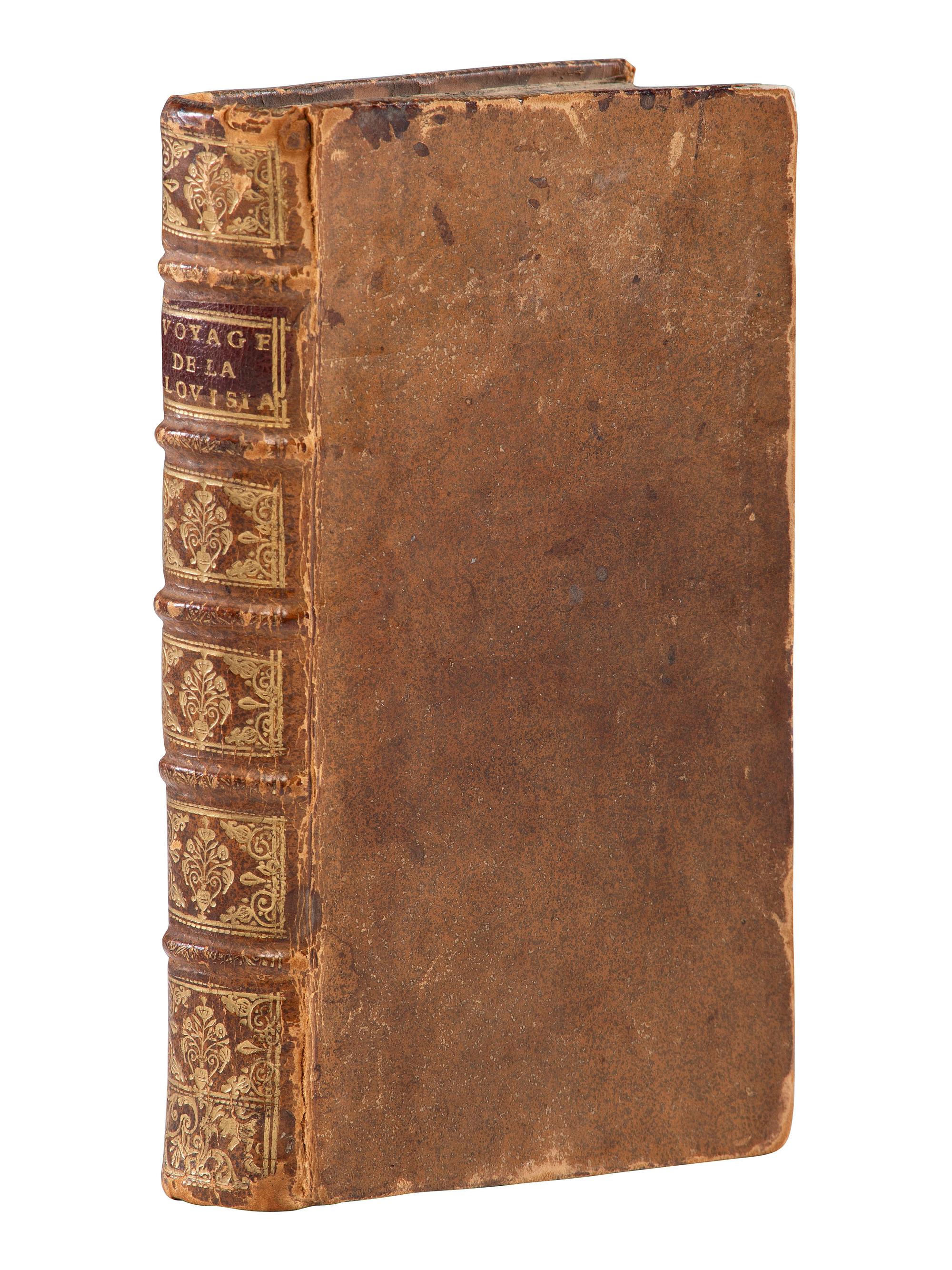 American Travel, Exploration & Expansion JOUTEL, Henri (ca 1640-1735). Journal historique du dernier voyage que feu M. de la Sale fit dans le Golfe de Mexique, pour trouver l'embouchure, & le cours de la Riviere de Missicipi, nommee a present la Riviere de Saint Louis, qui traverse la Louisiane . Paris: Estienne Robinot, 1713.