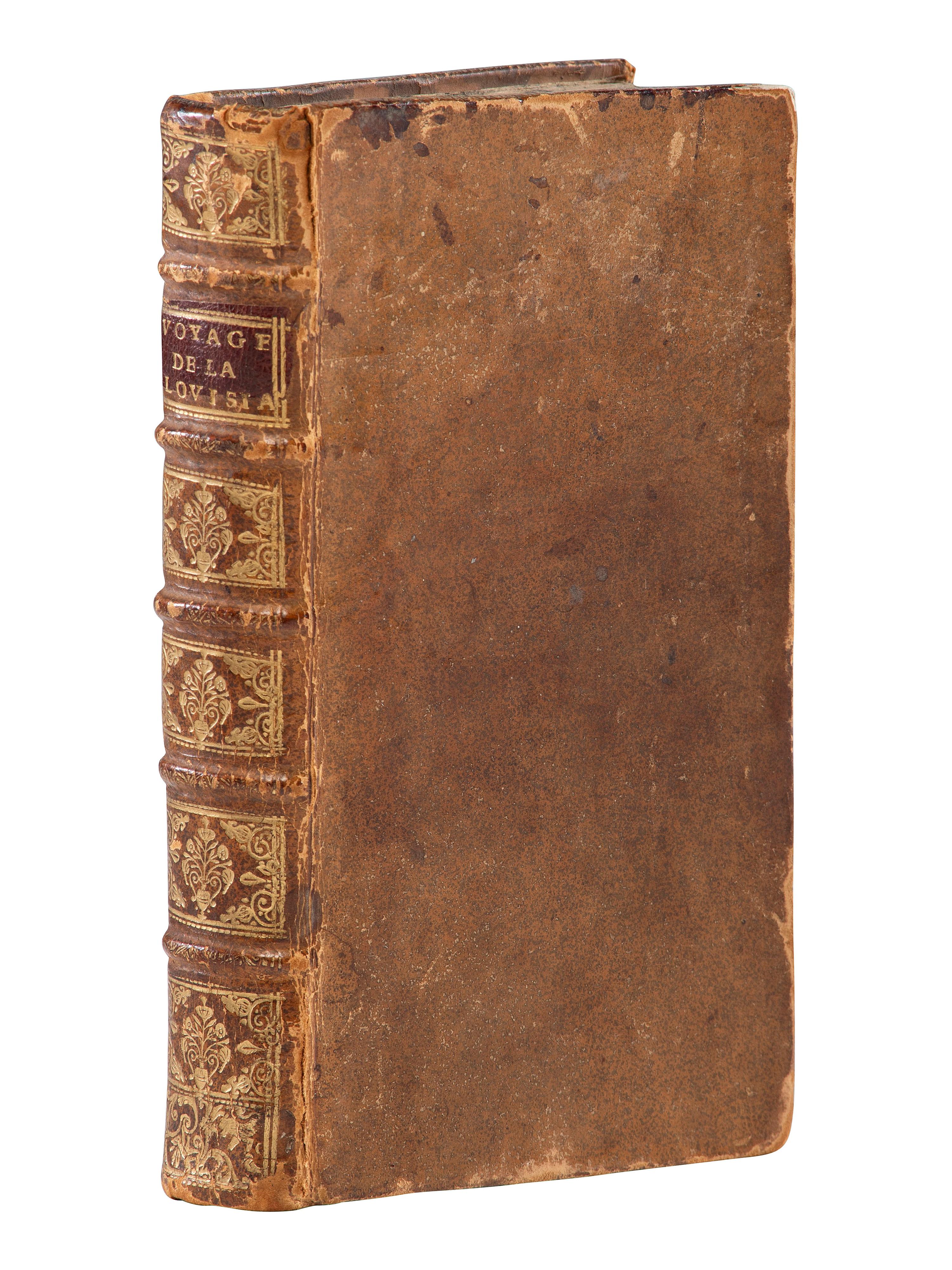 American Travel, Exploration & Expansion JOUTEL, Henri (ca 1640-1735). Journal historique du dernier voyage que feu M. de la Sale fit dans le Golfe de Mexique, pour trouver l'embouchure, & le cours de la Riviere de Missicipi, nommee a present la Riviere de Saint Louis, qui traverse la Louisiane . Paris: Estienne Robinot, 1713.