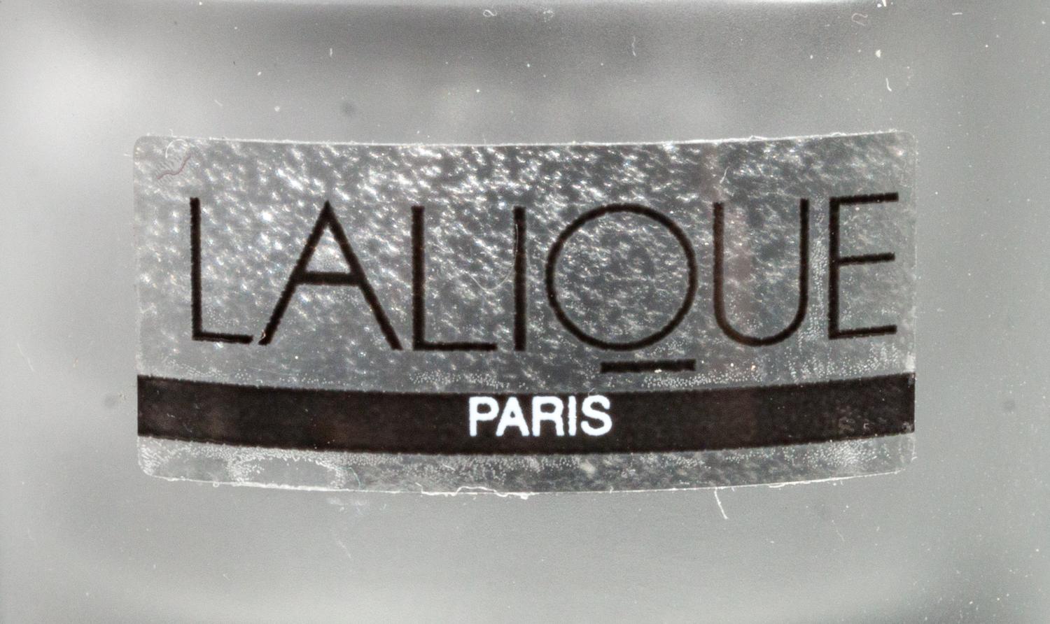 Two Lalique Glass Objects