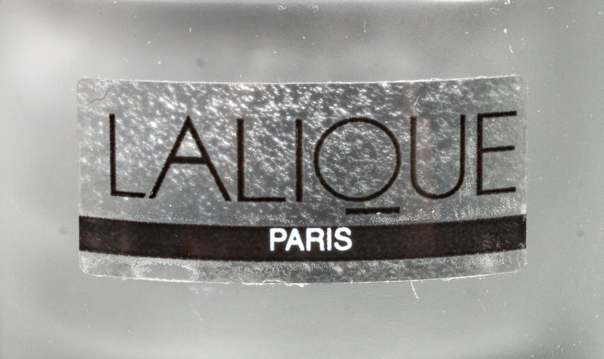 Two Lalique Glass Objects
