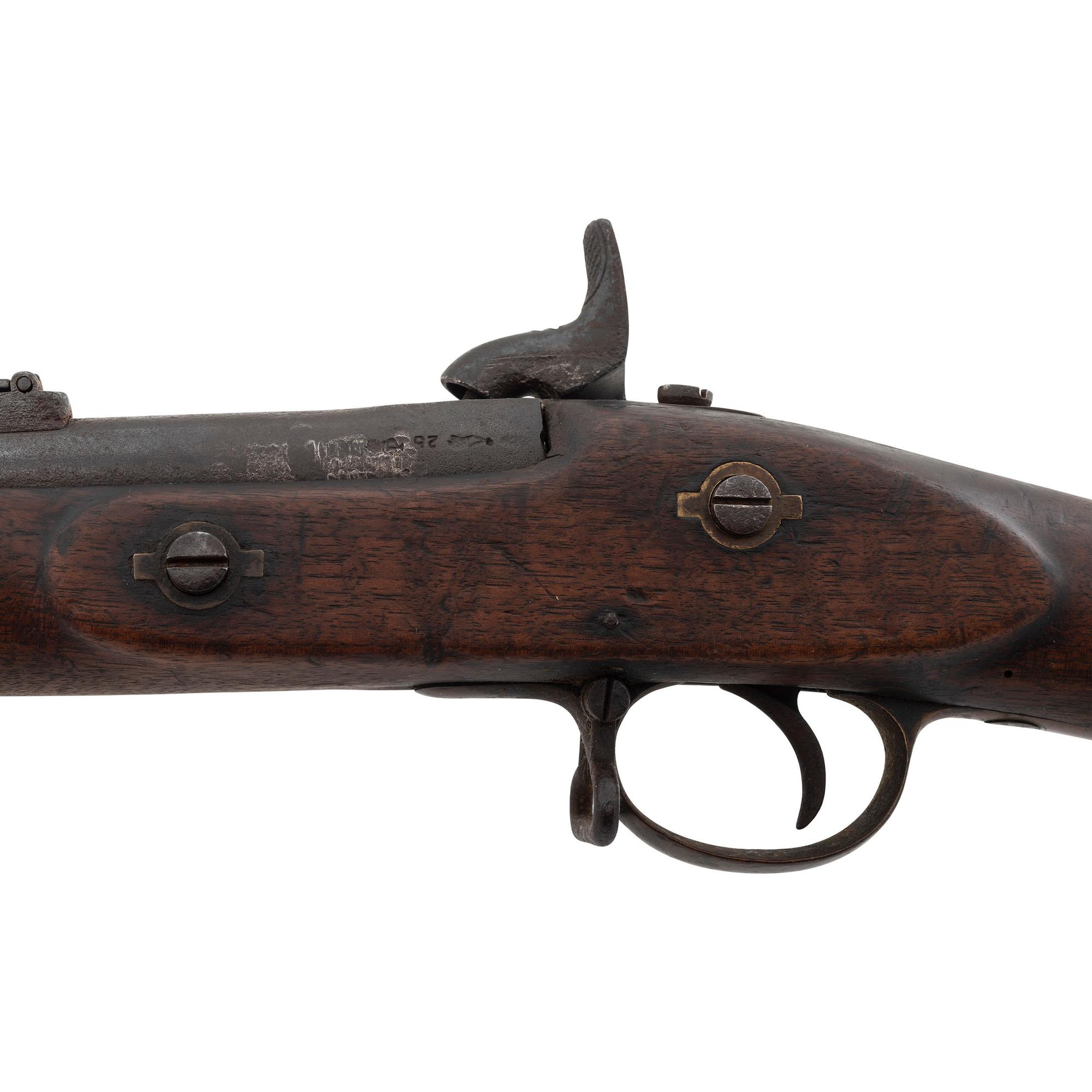 Rare Confederate Inventory Numbered and Imported Pattern 1853 Enfield Rifle Musket