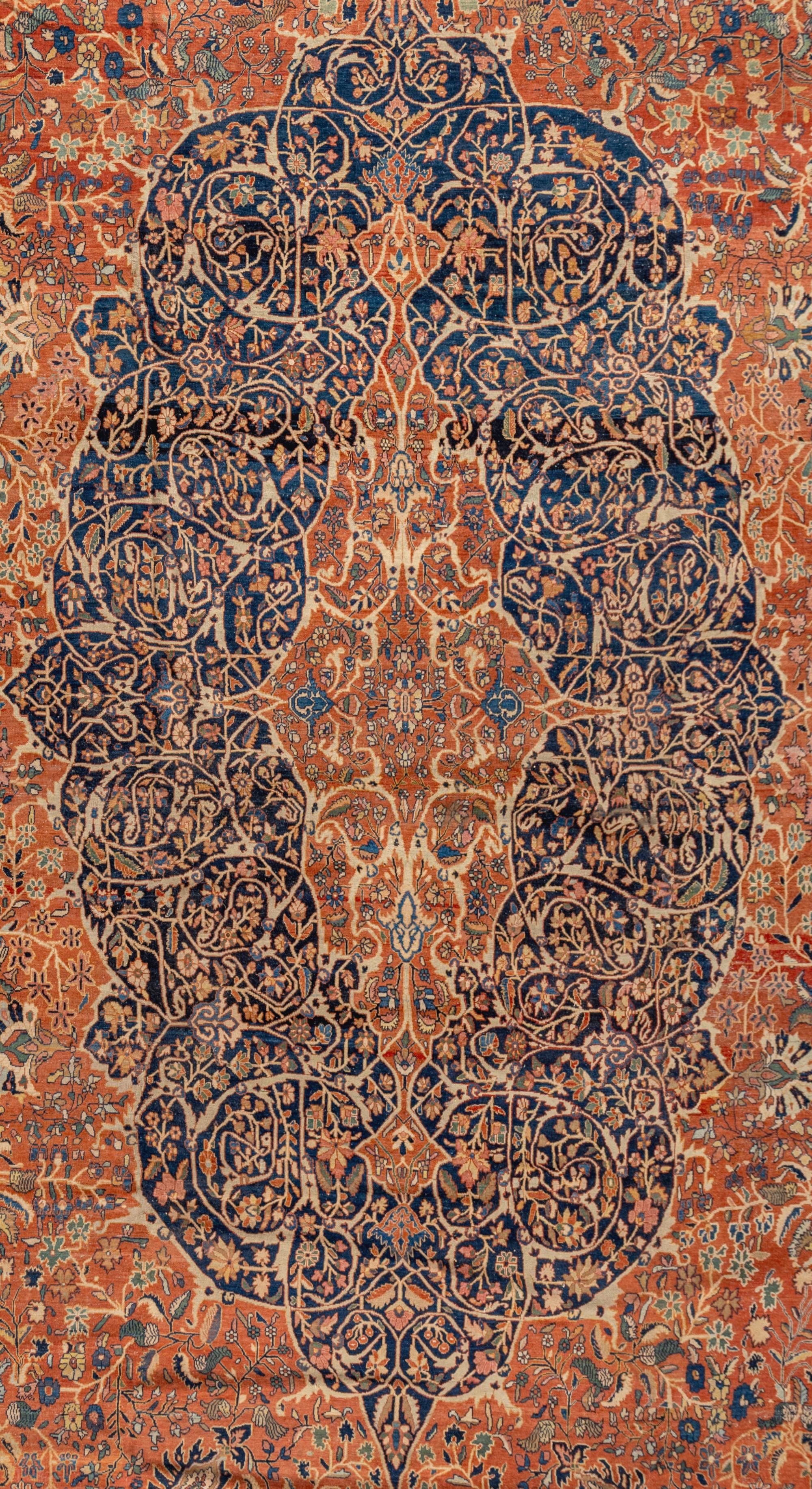 A Kashan 'Mohtasham' Carpet