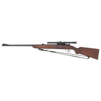 **Mauser Single Shot Bolt Action ES340B .22LR Rifle with Weaver Scope