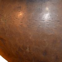 A Copper Cooking Vessel on Stand 25" W x 25" D x 26.5" H — France, Circa 1900