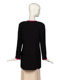 Chanel Jacket, Pink and Black, 1980-90s