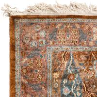 A Sarouk Silk Rug