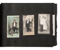 [EARLY PHOTOGRAPHY]. Album containing photos of a multi-generational African American family in Washington, DC. Ca early-to-mid 20th Century.