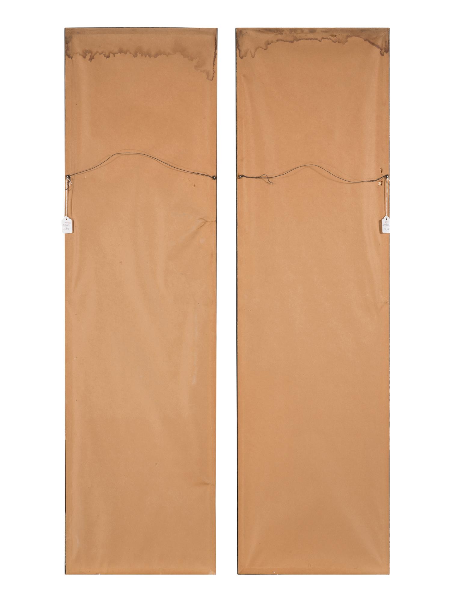 Two Korean Ink and Color on Silk Paintings, 19th/Early 20th Century